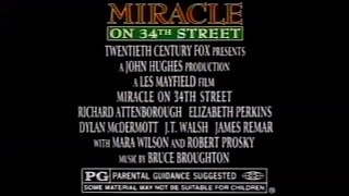 Miracle on 34th Street commercial 1994 [upl. by Etteinotna]