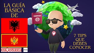 Guia básica de Albania y Montenegro para geoguessr [upl. by Mikal]