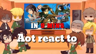 AoT React to AoT in 9 Minutes•GachaWOLF• [upl. by Garnet]