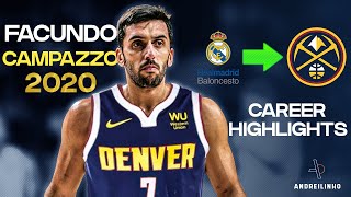 Facundo Campazzo ● Welcome to Denver Nuggets ● Career Highlights ● Crazy Assists amp Shots ● 2020 [upl. by Meingoldas]