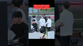 Leeteuk and Heechul filmed Knowing Brother together before concert in Hong Kong [upl. by Ynaittirb]