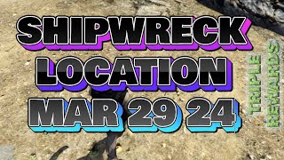 Shipwreck Location Today March 29 2024 GTA Online  GTA online daily shipwreck location [upl. by Adair]