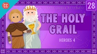 Galahad Perceval and the Holy Grail Crash Course World Mythology 28 [upl. by Ahtebat]