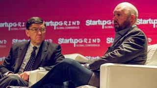 Clayton Christensen Innovators Dilemma amp Marc Andreessen a16z  Startup Grind Global [upl. by Aynotal531]