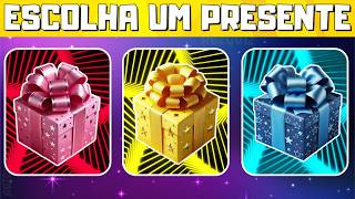 🎁Escolha Apenas Um Presente Qual Será a Sua Decisão Final🎁🩷💛💙 [upl. by Lennad]