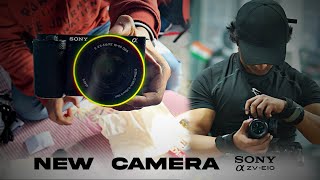 MY NEW VLOGGING SETUP New Camera amp Lens Unboxing  Sony ZVE10  1650mm Lens [upl. by Marra]