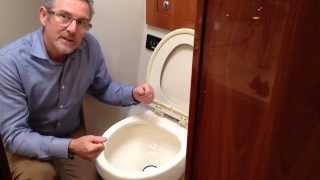 Sealand Vacuflush Toilet Hissing  Tip 2 [upl. by Aneekal]