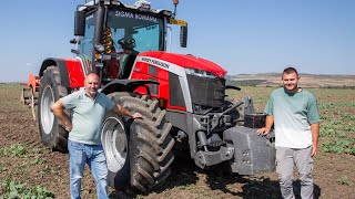 🚜Tractorul Massey Ferguson 8S mândria familiei Tegla [upl. by Yeltsew]