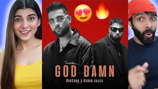 Badshah X Karan Aujla  God Damn Official Video  Hiten  Ek THA RAJA Reaction [upl. by Mignon]