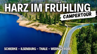 Schierke Ilsenburg Thale Wernigerode im Harz ❤️ Campertour im Frühling ❤️ Harz im Wohnmobil [upl. by Hueston]