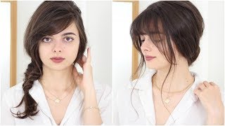 Three Romantic Date Night Hairstyle Ideas  Tutorial [upl. by Ade143]