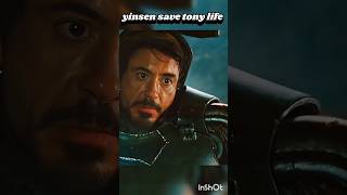 iron man life saved by yinsen  Tony stark x mainee royaan  marvel shorts ytshort [upl. by Georgie]