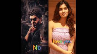 Vijay thalapathy l love you requested yes n no [upl. by Auqinal]