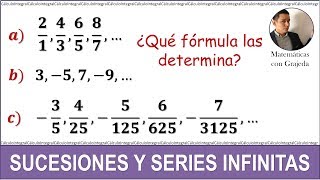 Determinar la fórmula de una sucesión [upl. by Norbert]