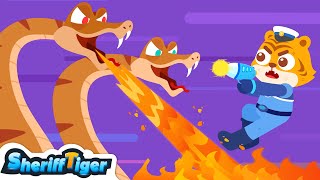 Temple Adventure S01E04  🐯Sheriff Tiger  Kids Cartoon [upl. by Macomber65]