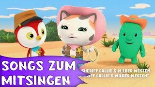 Sheriff Callies Wilder Westen  Intro  Tolle Songs zum Mitsingen  bei DISNEY JUNIOR [upl. by Nyar57]