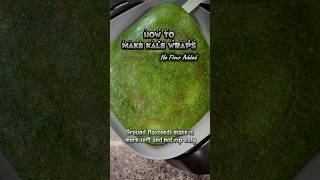 kale wrap noflour homemade healthyfood easyrecipe healthyrecipes yummy healthyeating [upl. by Kristin]