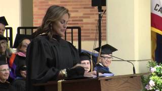 2011 TFT Commencement  Mariska Hargitay [upl. by Ellinnet]