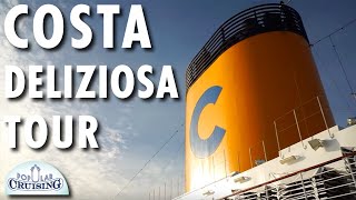 Costa Deliziosa Tour  Costa Cruises  Cruise Ship Tour [upl. by Proud432]