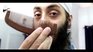 Beard Grooming  Straight A Beard  Natural Tricks [upl. by Manfred]