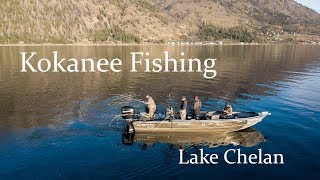 Lake Chelan Kokanee Fishing [upl. by Erreit]