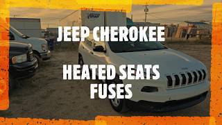 Jeep Cherokee  HEATED SEATS FUSE LOCATION 2014  2023 [upl. by Oterol]