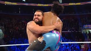 WWE Fastlane 2019  The New Day vs Rusev amp Shinsuke Nakamura [upl. by Kaz549]