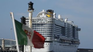 Coronavirus in 7000 bloccati su nave da crociera a Civitavecchia [upl. by Klatt86]