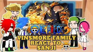 ONEPIECE Vinsmoke Family react to SANJI SANJI IS A GERMA 😳😱 onepiece fypシ viral gacha [upl. by Darlleen]