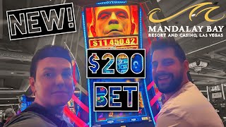 NEW Frankenstein Slot Machine in Mandalay Bay  Las Vegas [upl. by Enomyar898]