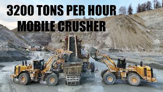 Worlds Largest Mobile Crusher [upl. by Dam]