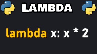 Learn Python LAMBDA in 6 minutes 🚮 [upl. by Neirda980]