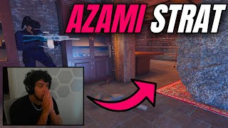 The SOLO Q AZAMI AGGRESSION Rainbow Six Siege [upl. by Atnuahs]