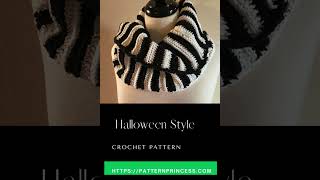 Halloween Style Free Crochet pattern crochetpattern halloween beetlejuice [upl. by Romeyn]