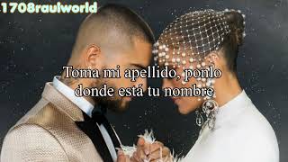 Jennifer Lopez Maluma  Marry Me Kat amp Bastian Duet Traducida Al Español [upl. by Caravette]