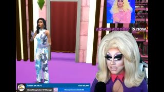 Trixie Mattels Sims Drag Race All Stars Raises 15000 for Color of Change [upl. by Dyer624]