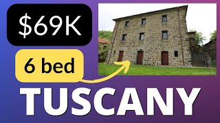 Cheap Houses In Tuscany Italy 🇮🇹 Must Watch 😱 [upl. by Phillane]