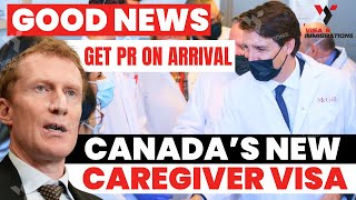 Canada announces new Caregiver pilot program offering direct Canadian permanent residence status [upl. by Jaimie626]