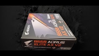 Замена материнской платы с b450 на b550 Gigabyte Aorus elite ax v2 [upl. by Gavrilla]