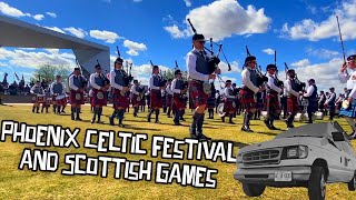 I Went To This Amazing Celtic Heritage Festival  Phoenix Celtic Festival and Scottish Games [upl. by Ingelbert667]