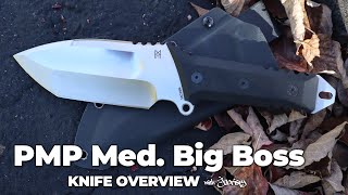 PMP Medium Big Boss Fixed Blade Knife  5Minute Overview  Atlantic Knife [upl. by Nirb684]