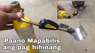 Paano Gumawa ng Mapp Gas Adaptor [upl. by Merilyn]