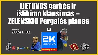 Lietuva neturi kito kelio – tik ZELENSKIO Pergalės planas [upl. by Eyk915]