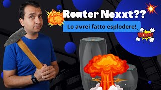 Problemi Fibra Fastweb e Router Nexxt  Raggiungo lapoteosi del NERVOSO [upl. by Oramug]