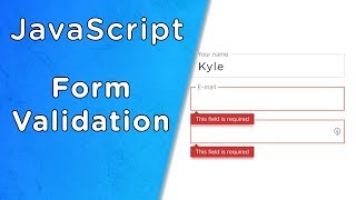 JavaScript Form Validation [upl. by Arda850]