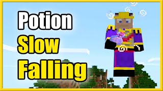 How to Make a Potion of Slow Falling in Minecraft 4 Minutes Long [upl. by Batruk]