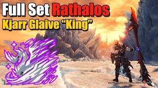 MHW Iceborne  Full Set Rathalos Insect Glaive Gameplay PS4 Pro [upl. by Gombach]