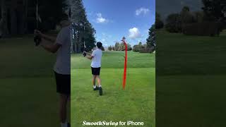 Tiare’s best shots of the round editor golfequipment funny golfer football golfsports [upl. by Asylem]