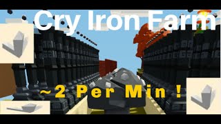 Islands AFK Crystalized Iron Farm 2Per Minute MAKE MILLIONS DAILY BY SELLING [upl. by Audley823]