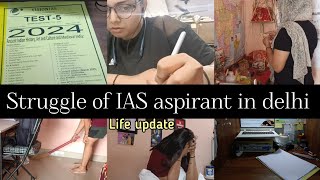 UPSC STUDY VLOG 📚A DAY IN THE LIFE OF UPSC ASPIRANT STRUGGLING IN DELHI PRODUCTIVE DAY studyvlog [upl. by Dahaf]